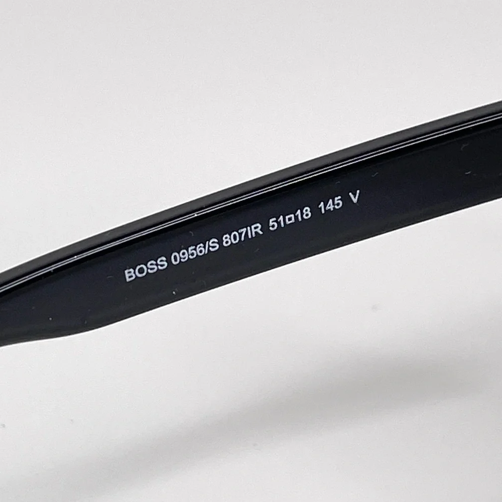 HUGO BOSS Black Wayfarer Sunglasses NEW Style 0956/s 807/ir